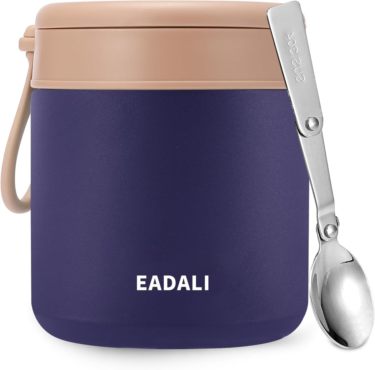 Eadali Tarro de comida para niños de 15.2 onzas para comida calient...