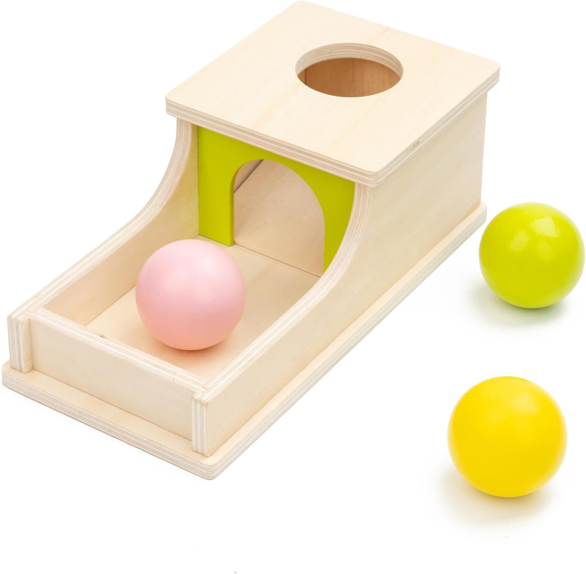 Juguetes Montessori para niños de 6 meses, caja de permanencia de o...
