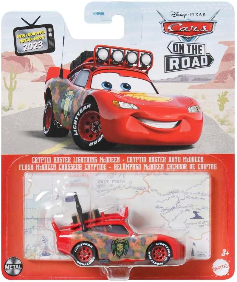 Cars 3 - Die Cast - Cryptid Buster Rayo McQueen (HKY29)