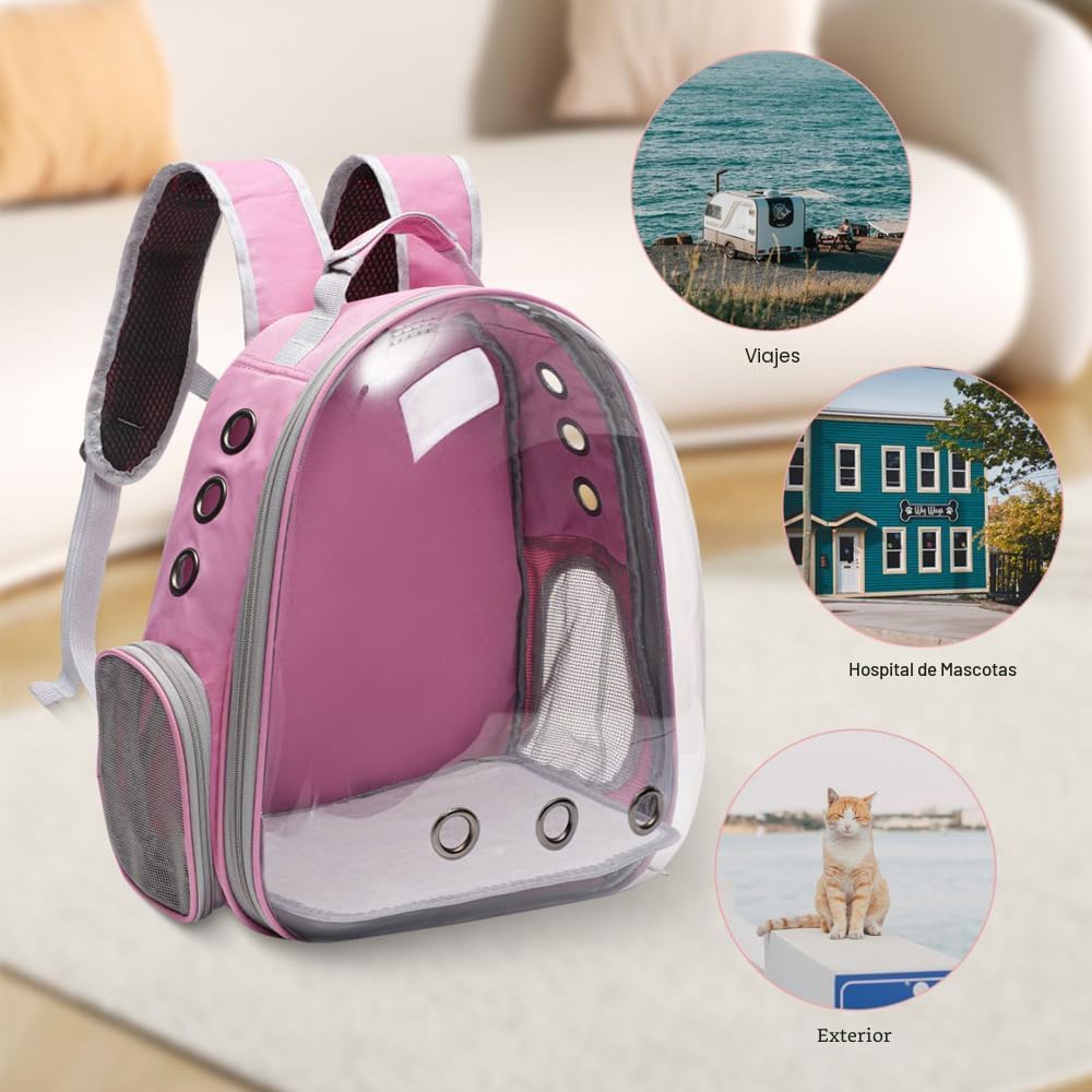 Vivicreate - Mochila grande para gatos transportadora de mascotas p...