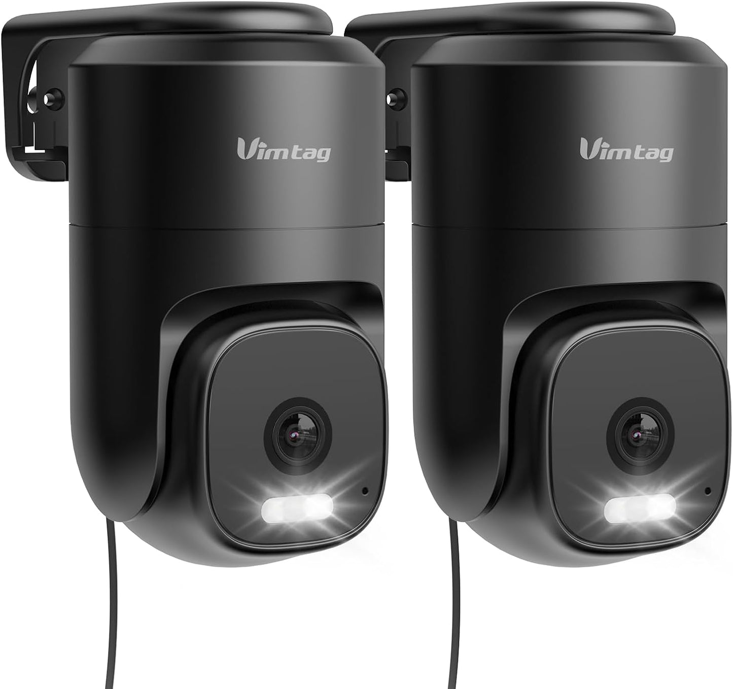 VIMTAG - Cámara de seguridad para exteriores panorámica\/inclinable...
