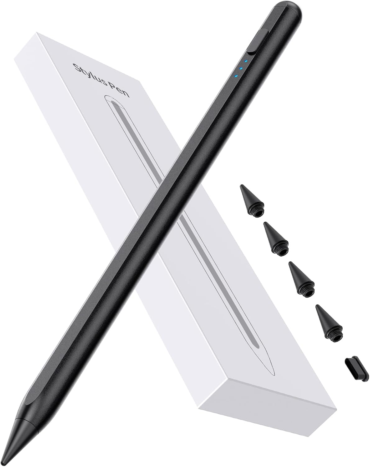 DEGGE Lápiz capacitivo para iPad 2018-2025, Carga rápida de 15 minu...