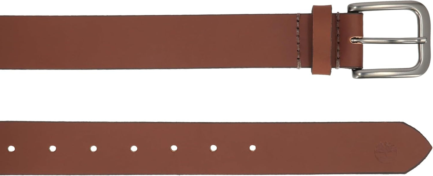 Timberland - Cinturón de piel clásico para hombre