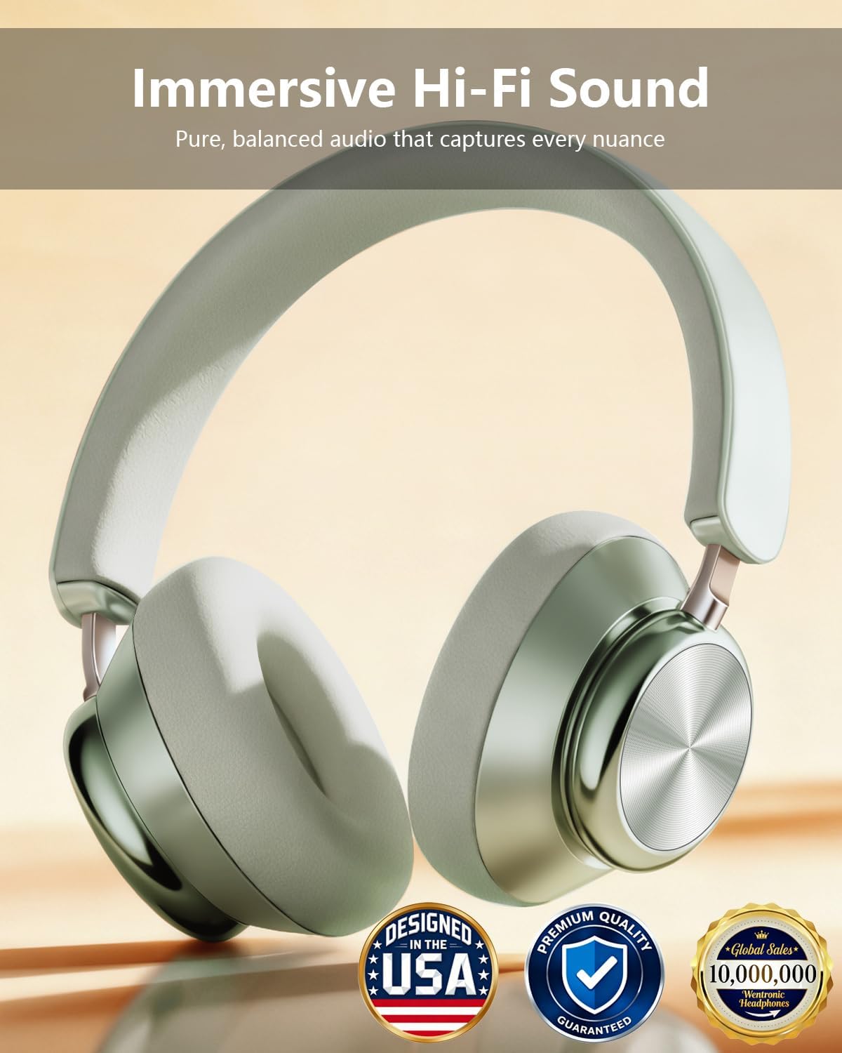 Wentronic Y03 Auriculares Bluetooth inalámbricos con cancelación ac...