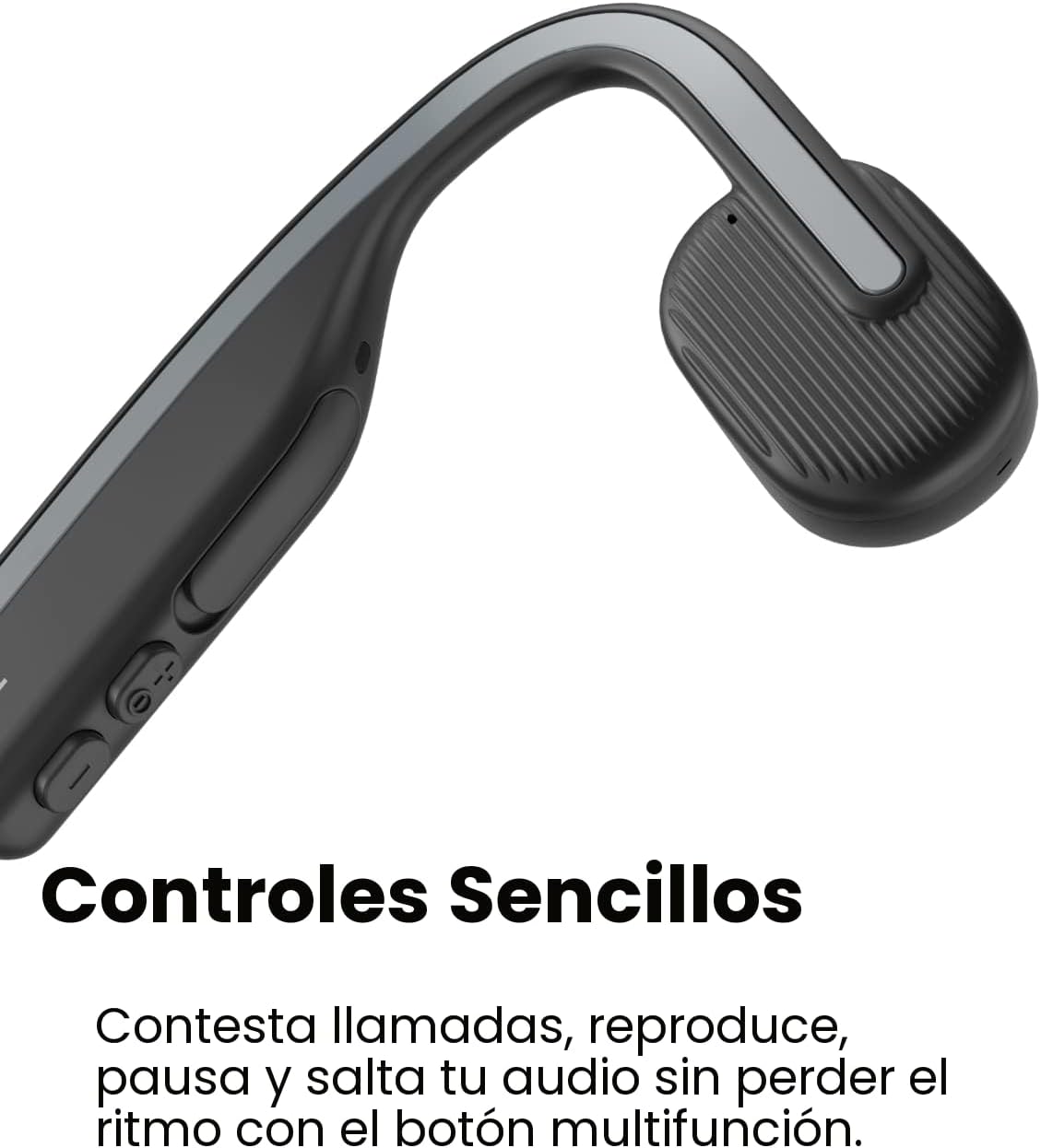 SHOKZ OpenMove - Auriculares deportivos Bluetooth de oreja abierta,...
