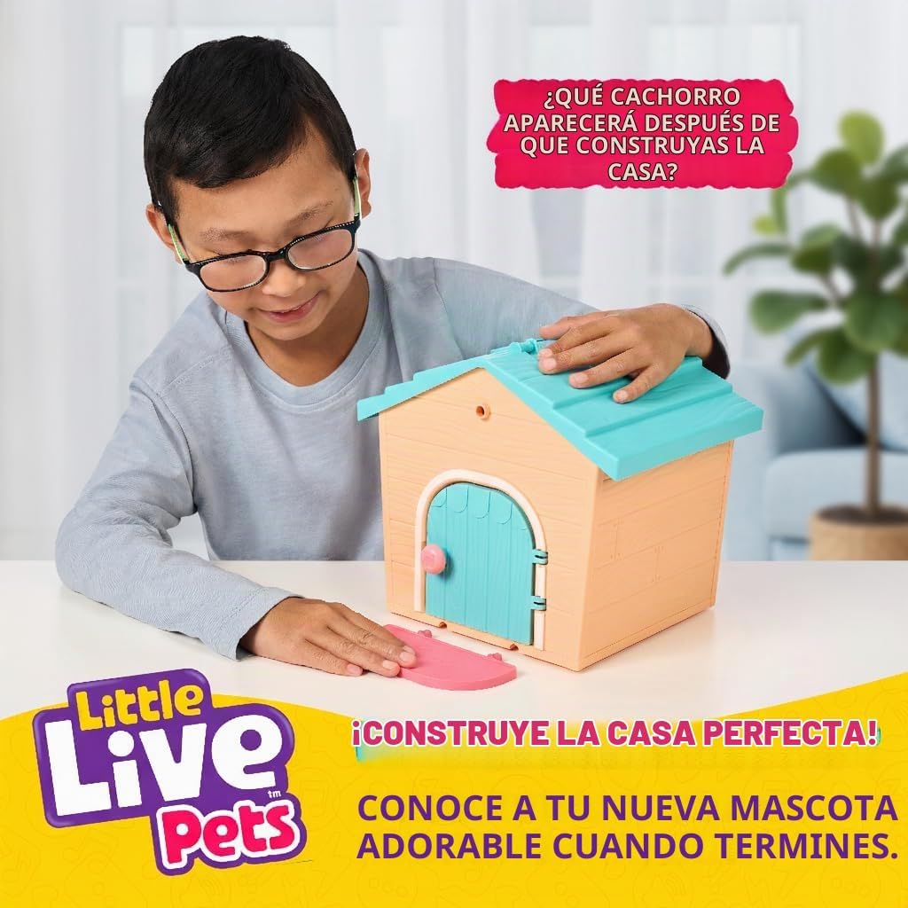 Little Live Pets My Puppy's Home Mini Playset, naranja, juguete...