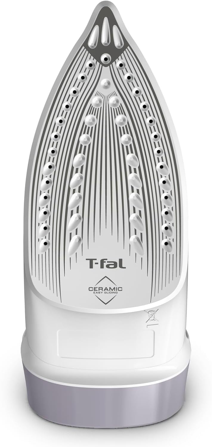 T-Fal Virtuo Plancha de vapor para ropa con cable retráctil, planch...