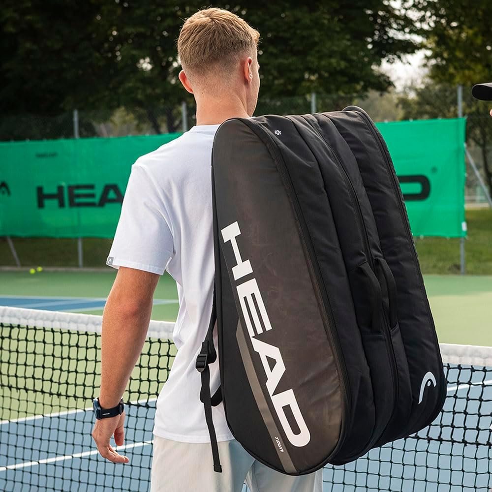 HEAD Bolsa de Raqueta Tour L (9R) NEGRO\/BLANCO