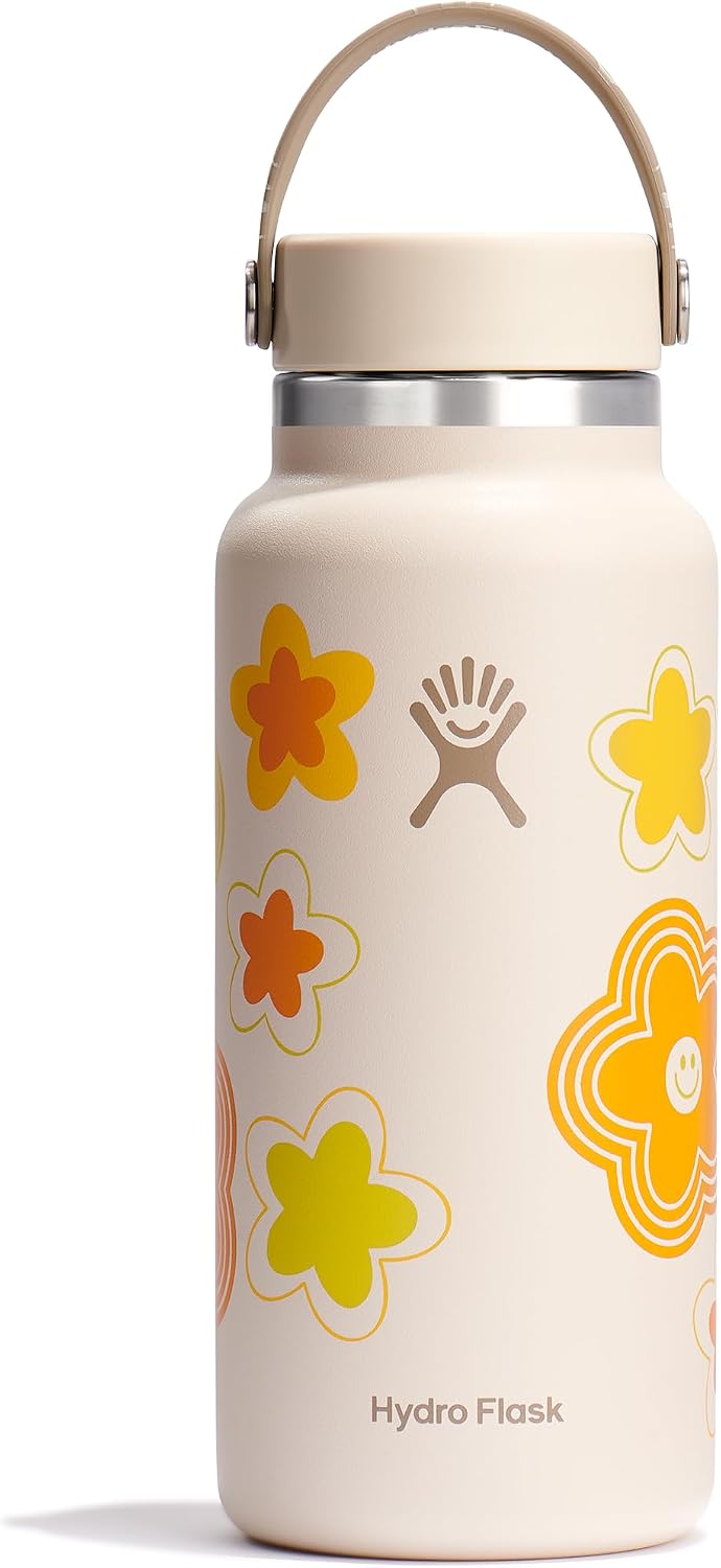 Hydro Flask Botella de boca ancha con tapa flexible de 40 oz