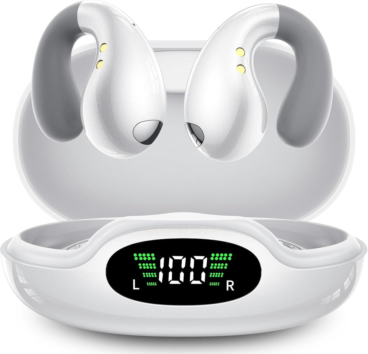 Boytond Auriculares ultra abiertos: cómodos auriculares de conducci...