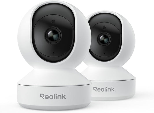 REOLINK Sistema de cámara de seguridad para el hogar, 3MP HD Plug-i...