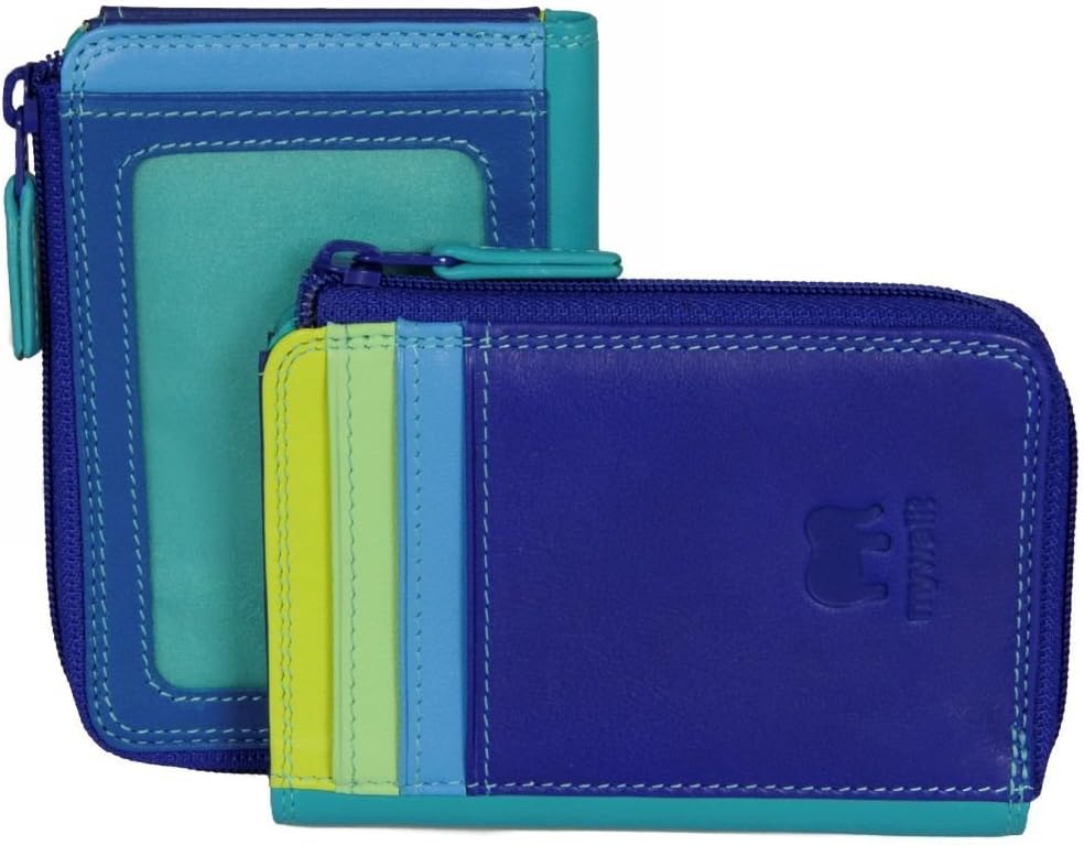 Mywalit Monedero Cartera ID Titular Cremallera Cuero Estilo 334