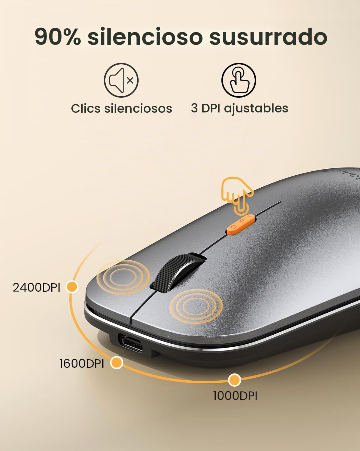 ProtoArc Teclado y mouse Bluetooth compacto retroiluminado para Mac...