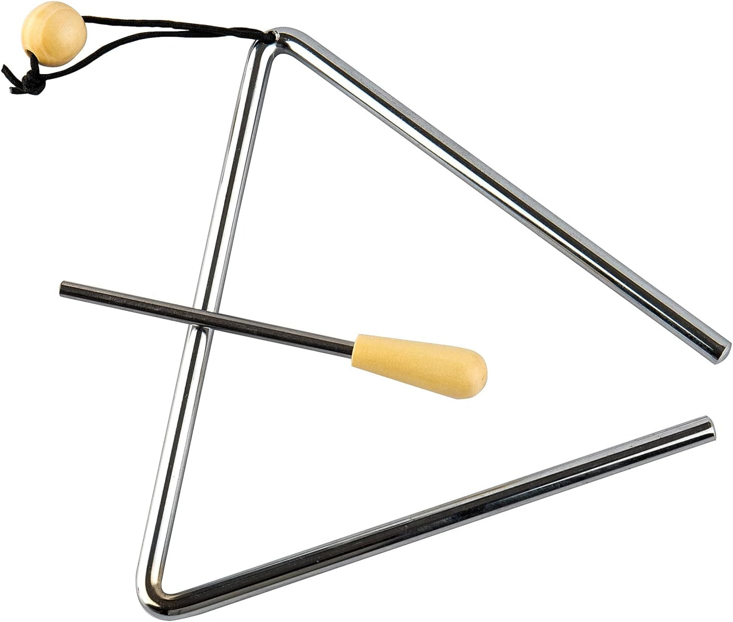 Musfunny Triángulo Instrumento Musical con Percutor, Triángulos de...
