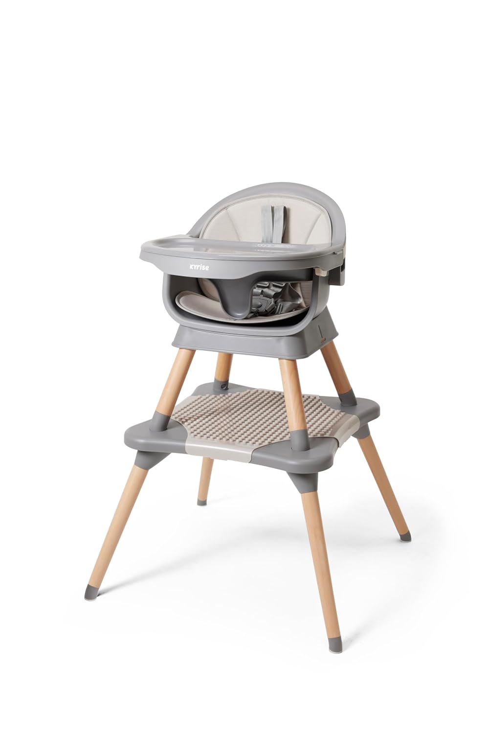 Kyrise Silla alta 5 en 1 para bebés y niños pequeños, asiento de co...