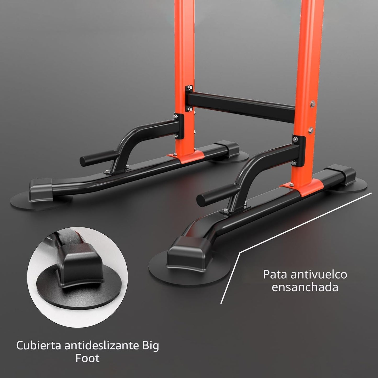 Z ZHICHI Pull-Up Dip Station Pull-Up Chin-Up Capacidad de peso 350LBS