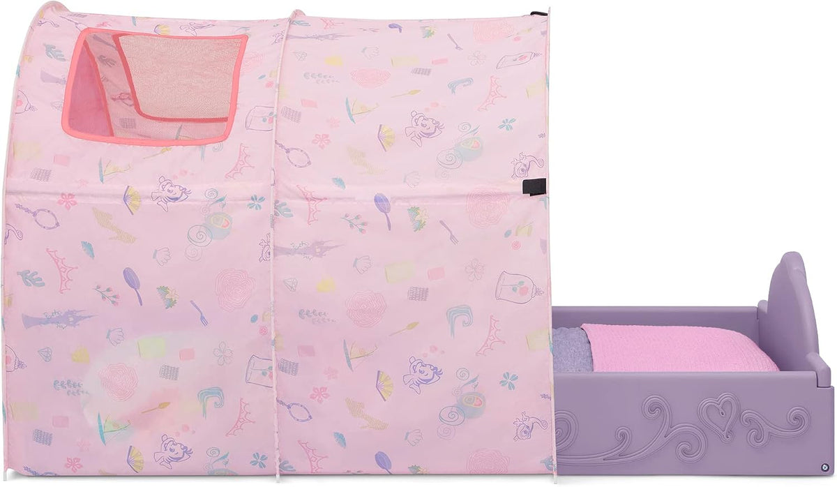 Delta Children - Cama para dormir y jugar de Disney Princesa para n...