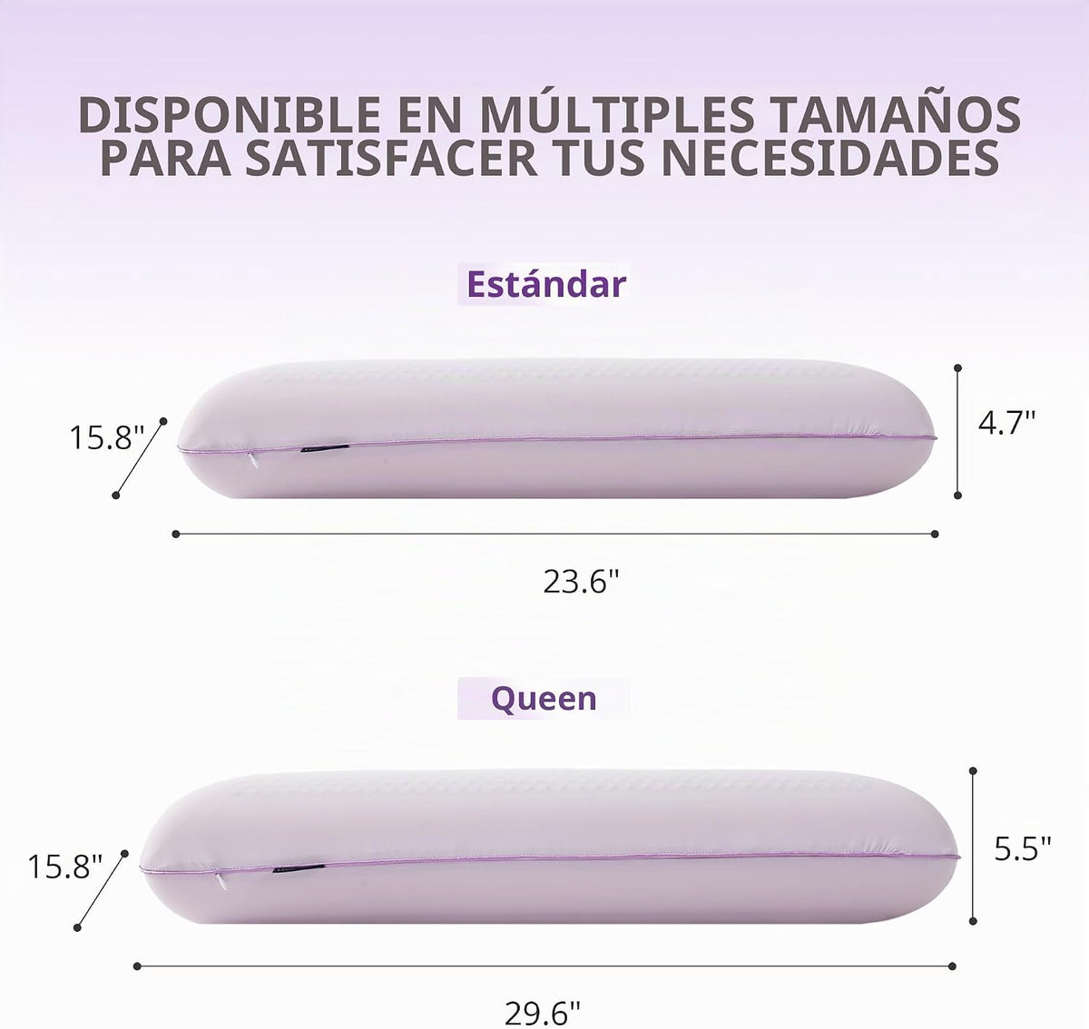 EGOHOME Almohada de espuma viscoelástica de gel refrescante, funda...