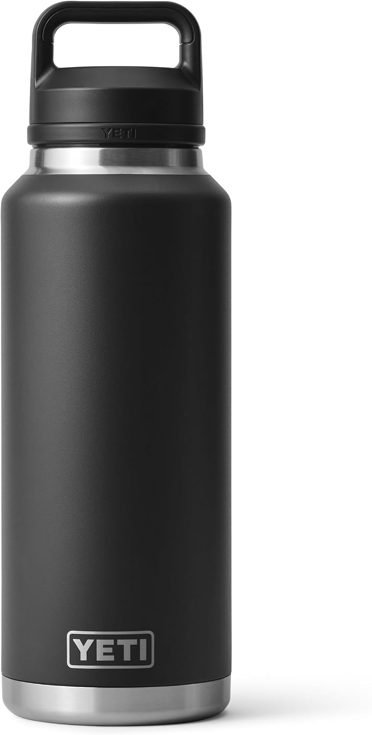 YETI Rambler Botella de 46 onzas, a prueba de fugas, aislada al vac...
