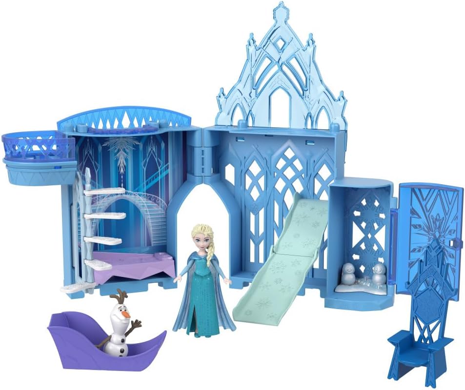 Mattel Juguetes de Princesas Disney, juegos apilables para cuentos,...
