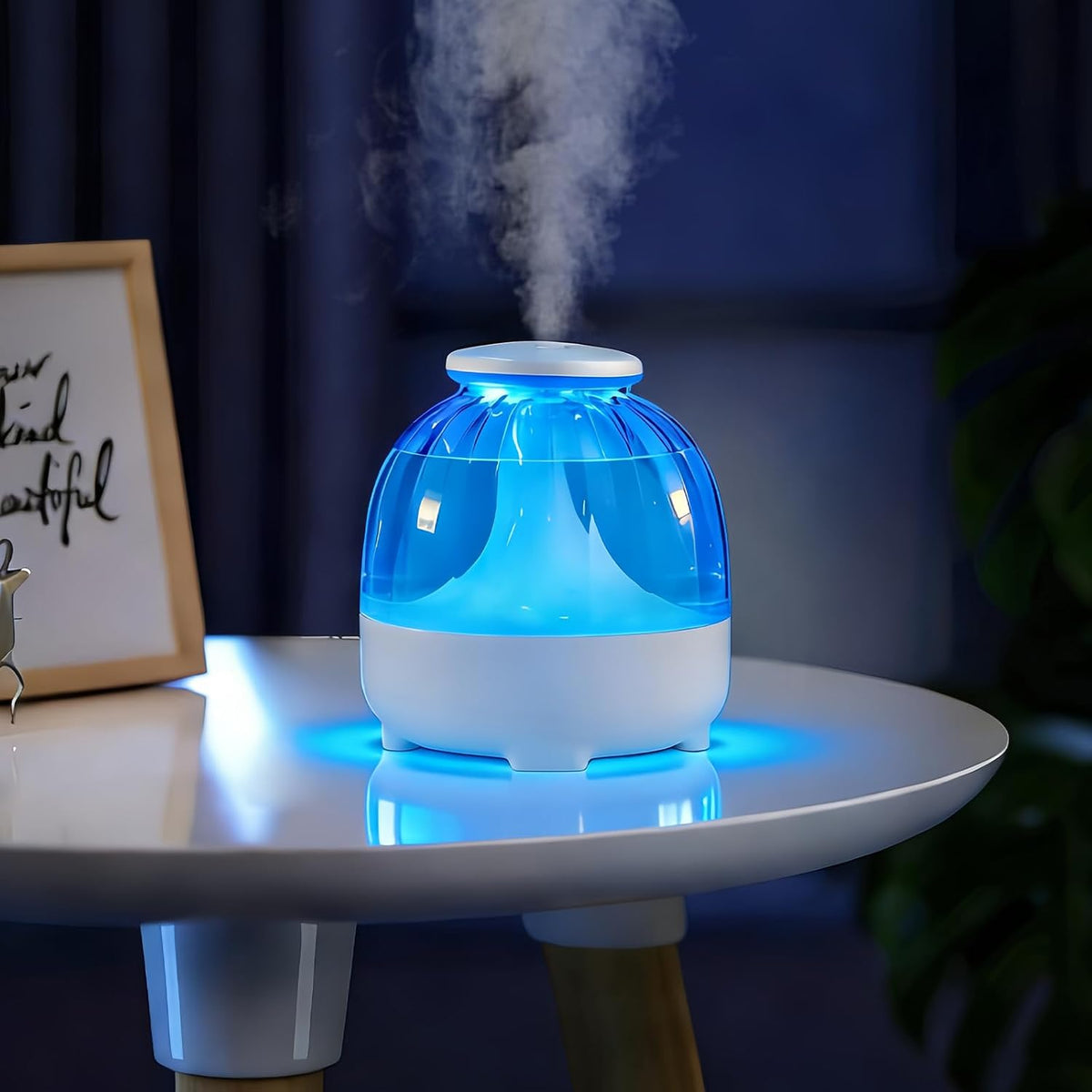 Humidificadores USB de 22 fl oz para dormitorio, humidificador de n...