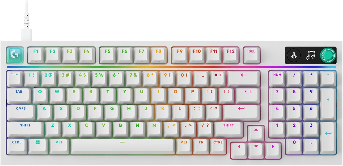 Logitech G Teclado para juegos de 316 x 98, velocidad de informe de...
