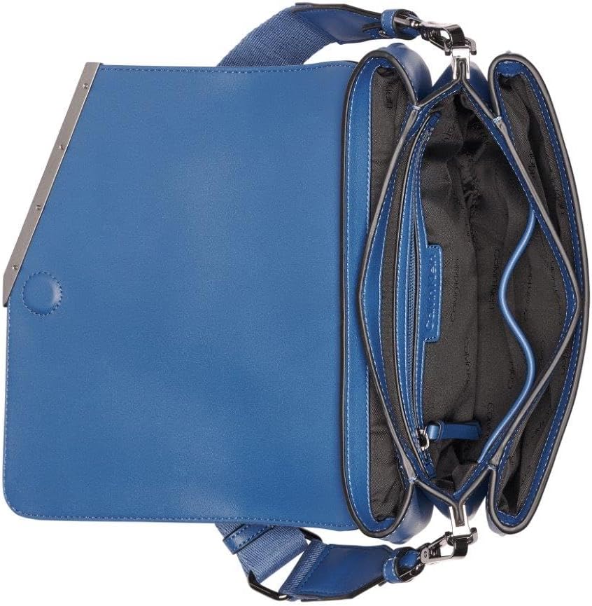 Calvin Klein Ria Organizational - Bandolera con solapa para mujer