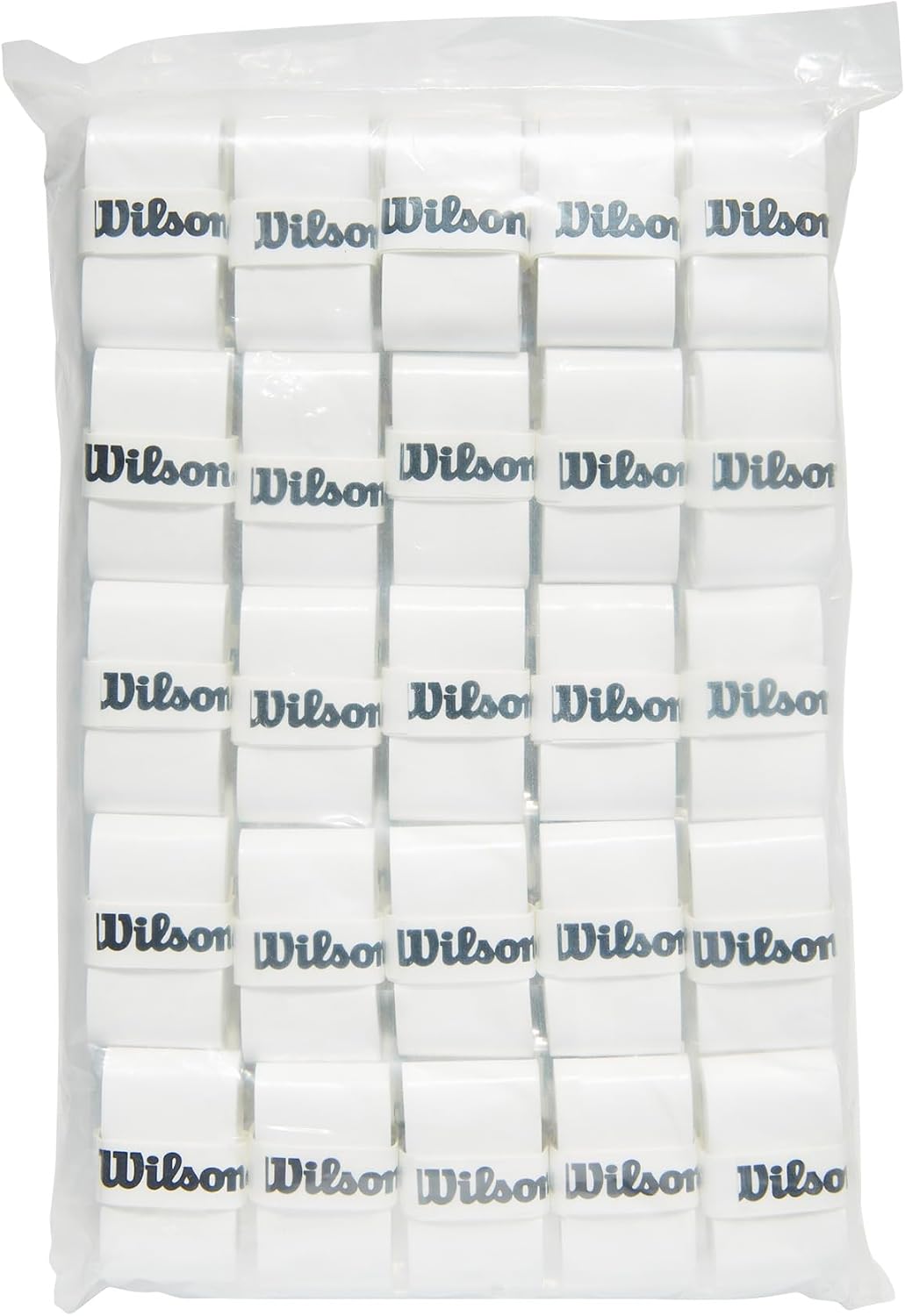 WILSON Pro Padel Overgrip - Paquete de 50, color blanco