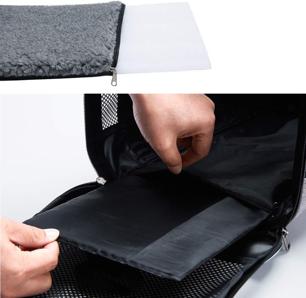 Vceoa Transportador para Gatos y Perros de 19x12x12 Pulgadas, para...