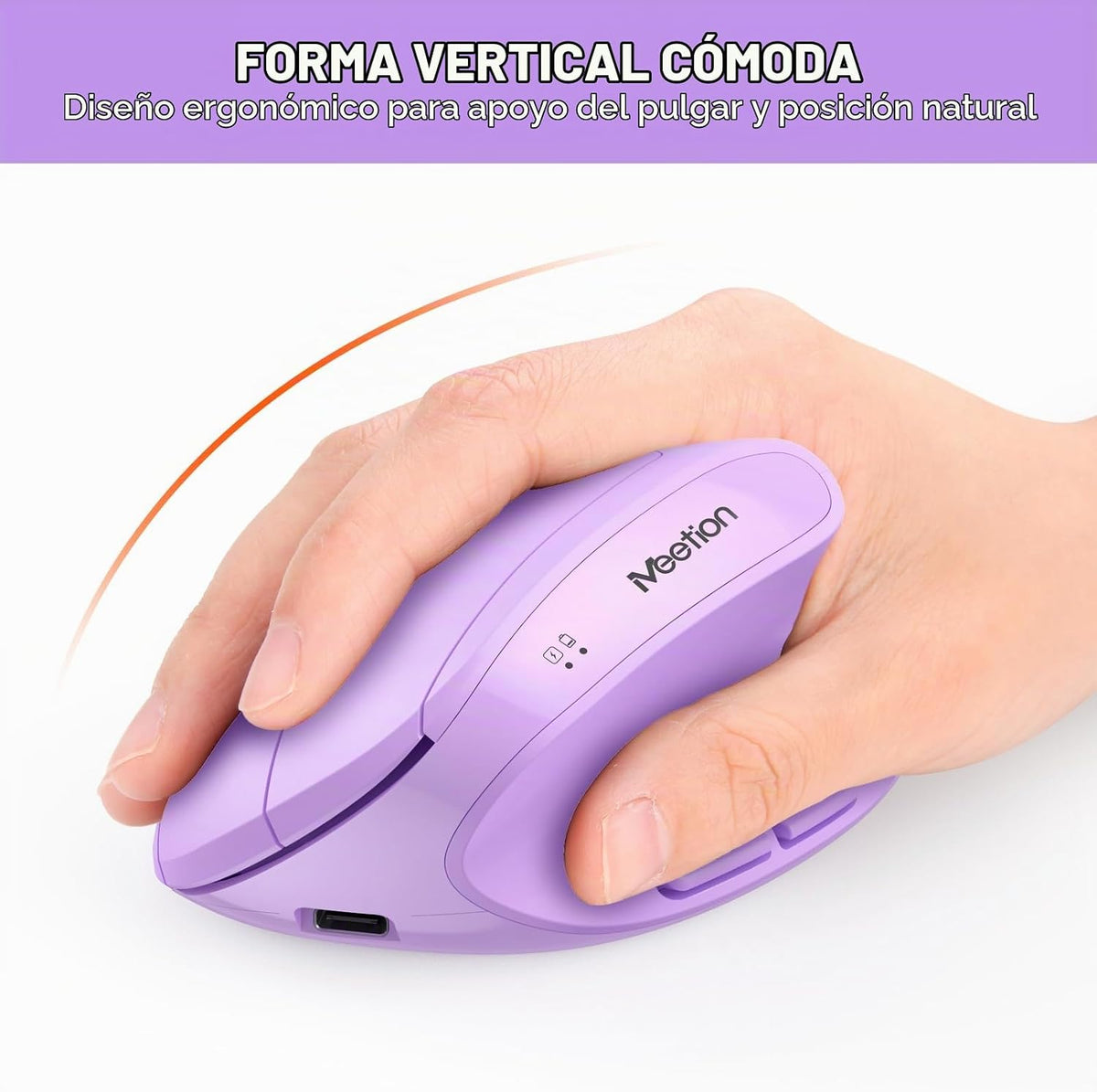 MEETION Combo ergonómico de teclado y mouse, teclado dividido inalá...