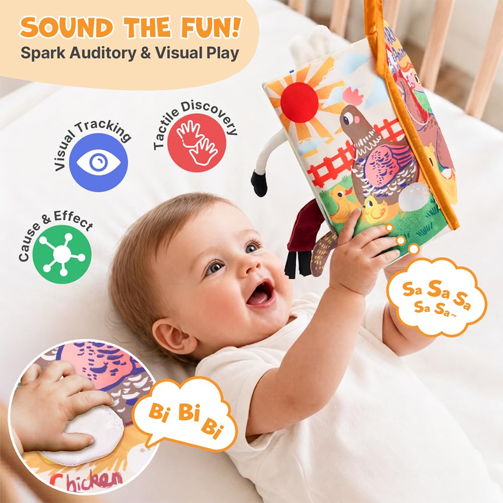 JoyCat Juguetes para bebés de 6 a 12 meses, conjunto de juguetes se...