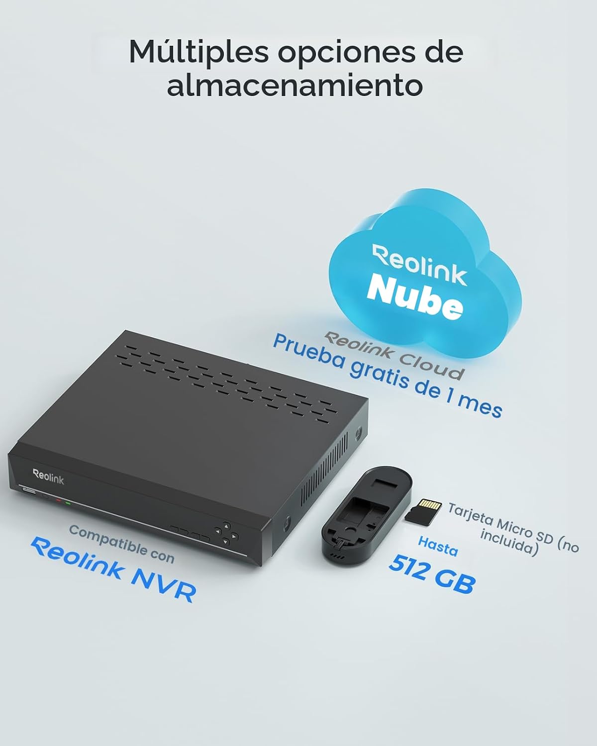 REOLINK Timbre de video con cámara WiFi, con cable 2K al aire libre...