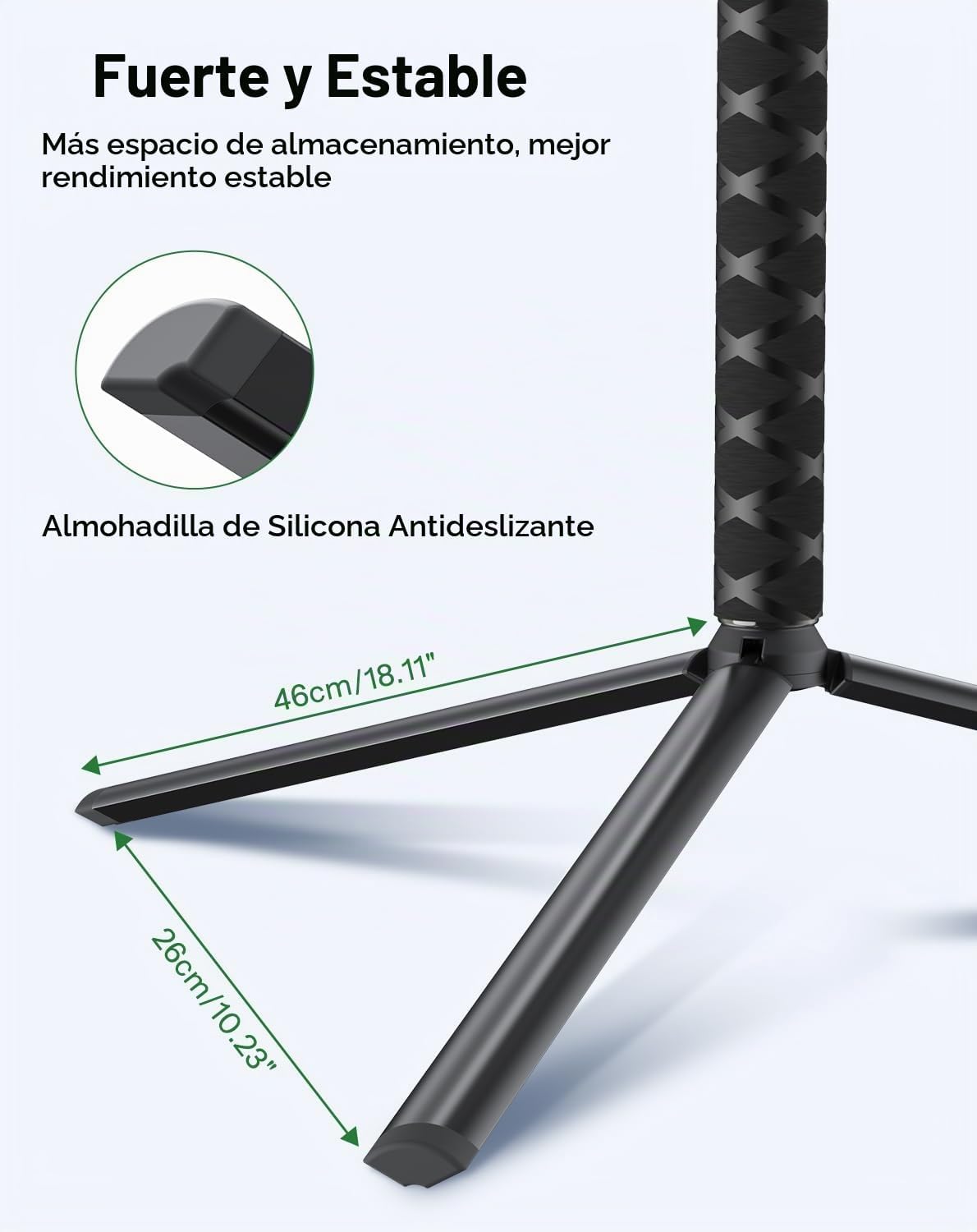 OMOTON CV08-B1 Trípode de golf y monopie, kit Pro 5 en 1 (soporte m...