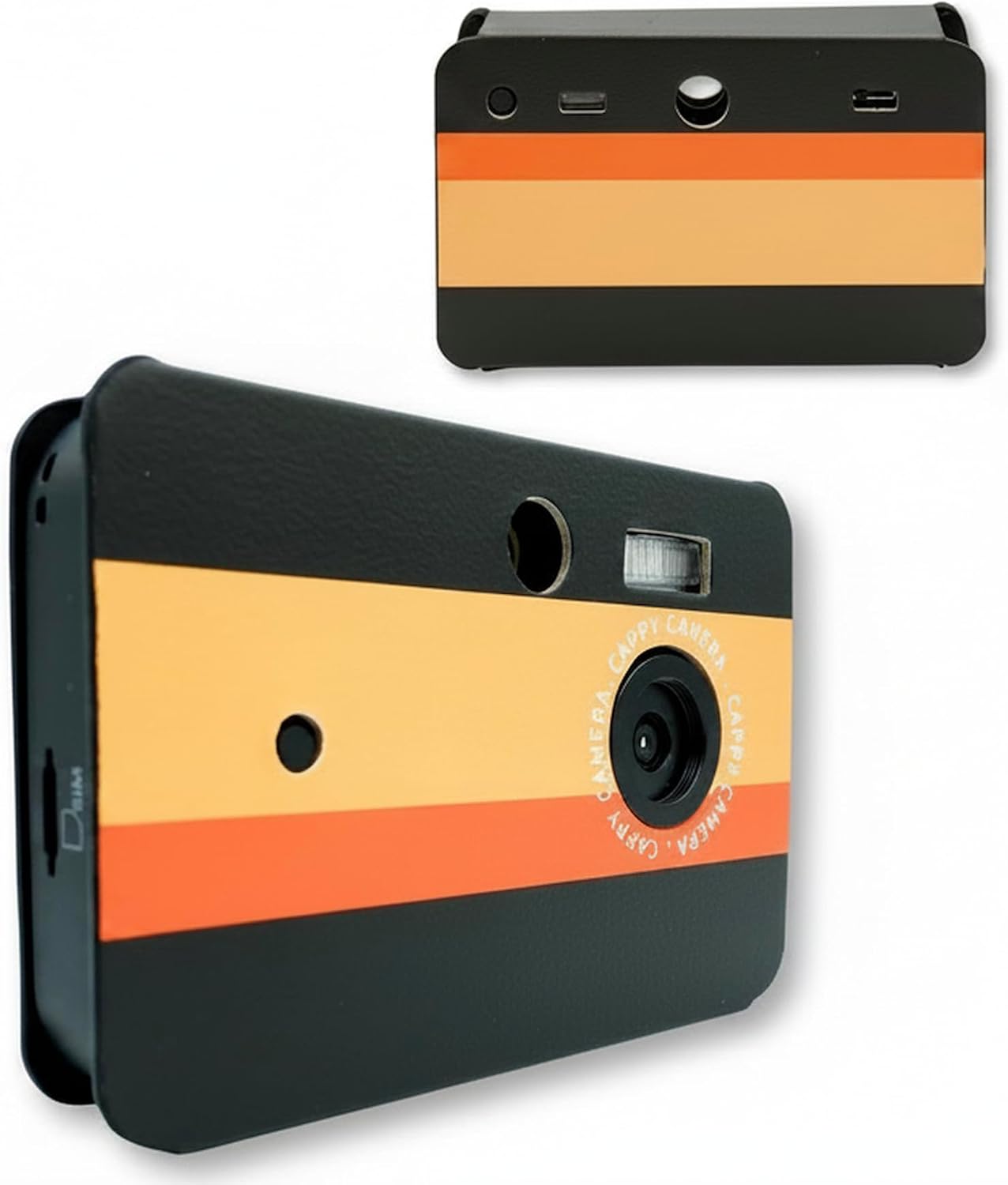 Cámara digital sin pantalla CAPPY | 20 MP, retro apuntar y disparar...