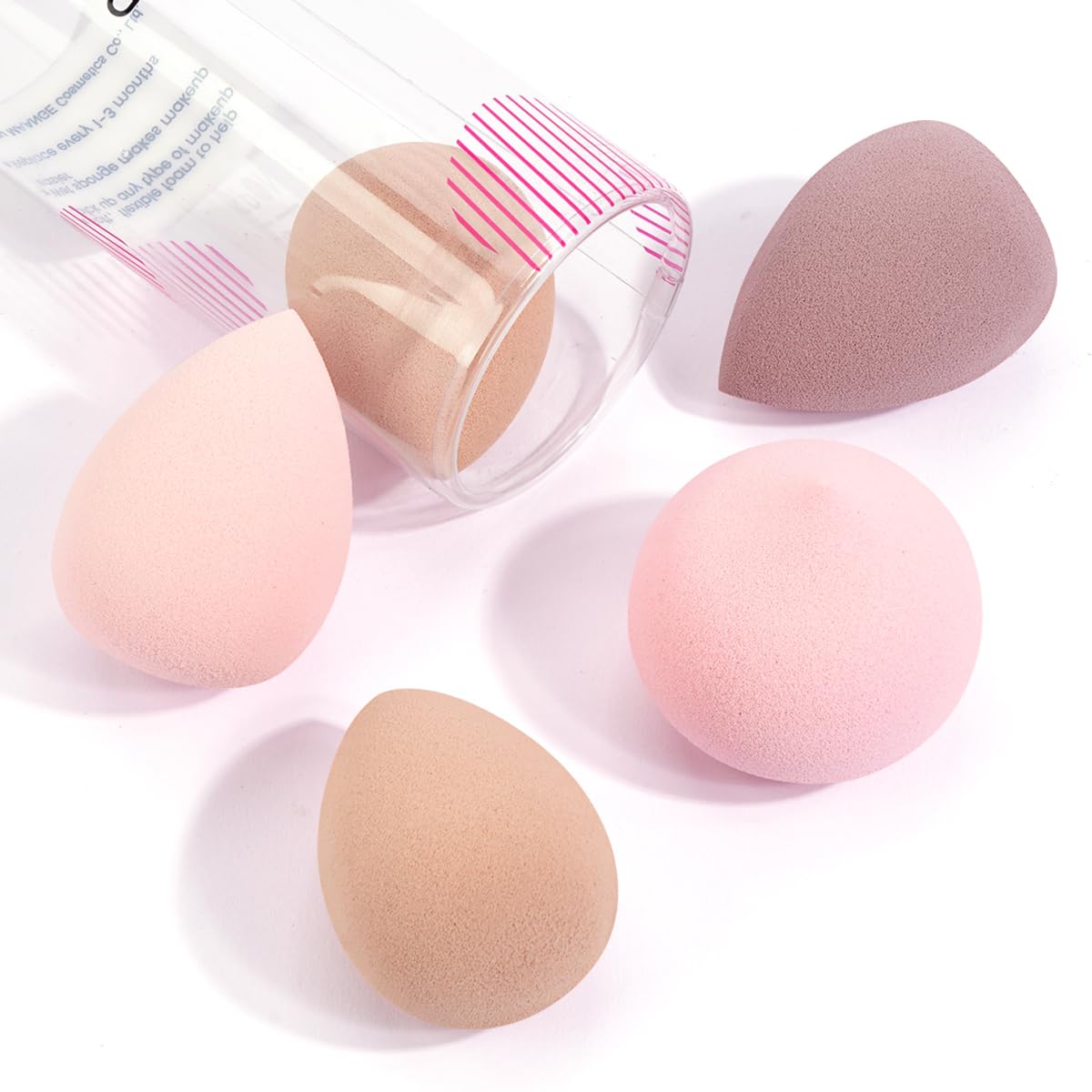 MAANGE Juego de 49 Brochas de Maquillaje, Set de Herramientas de Ma...