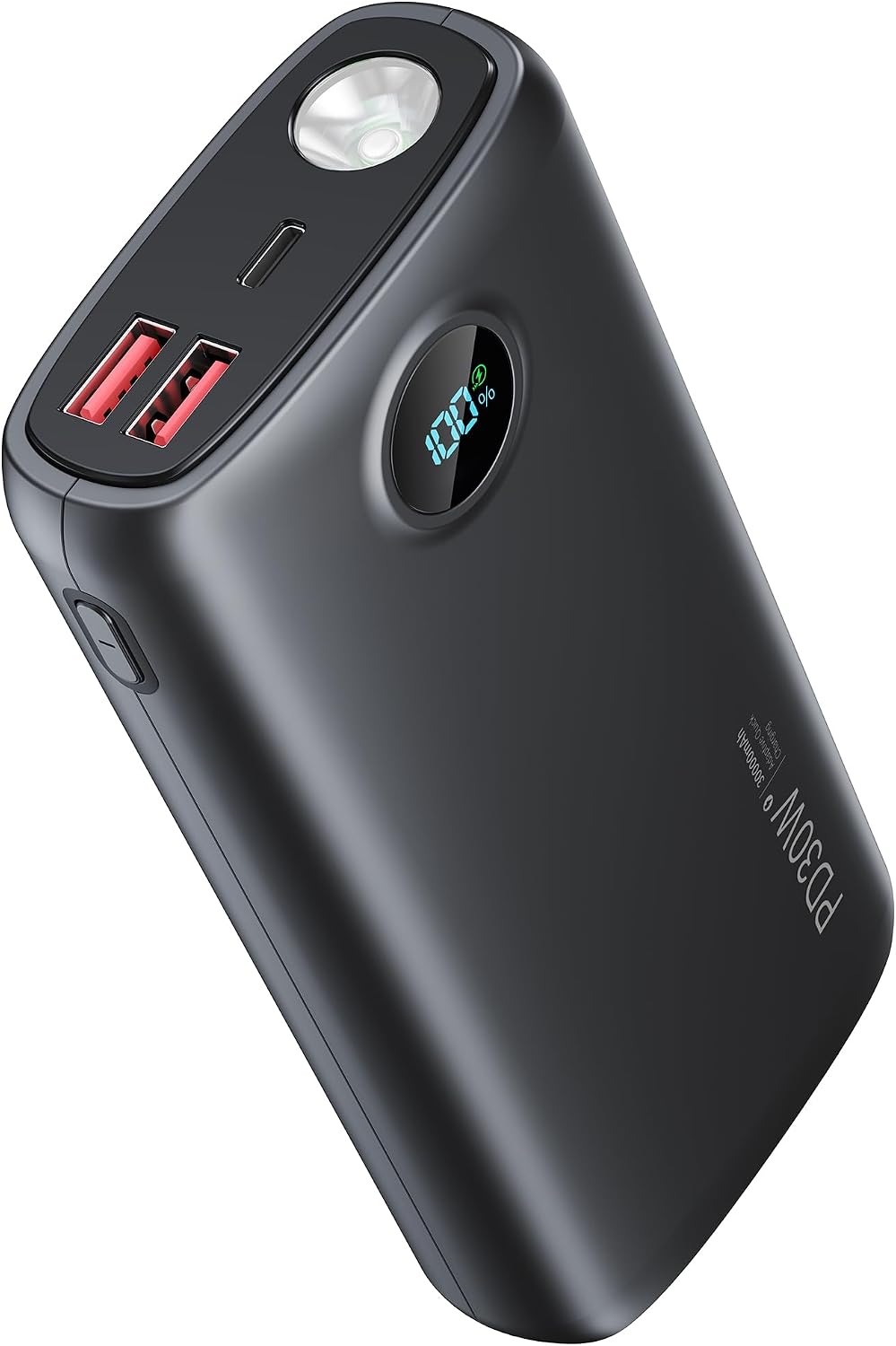 Cargador portátil, 30000 mAh, banco de energía de 30 W, USB C, carg...
