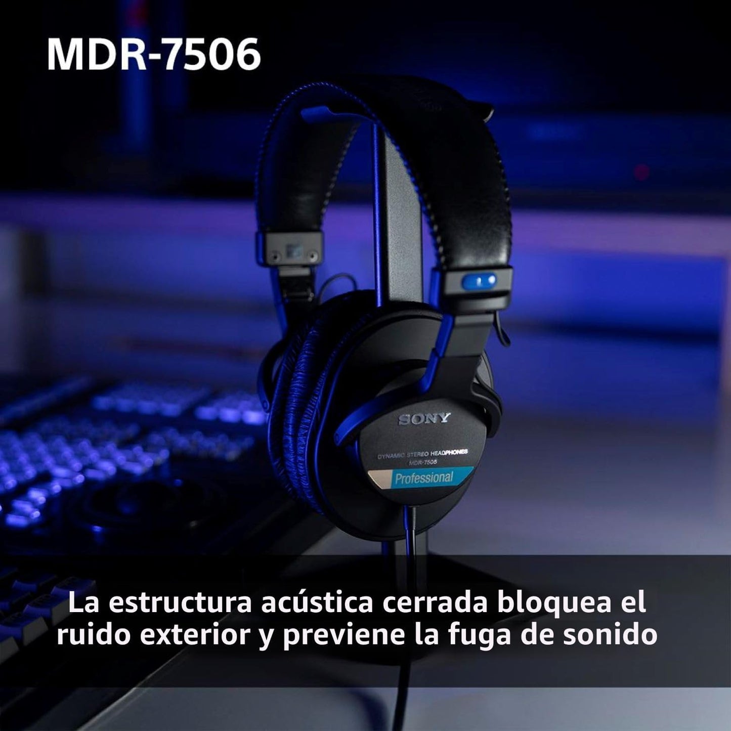 Sony MDR7506 Auriculares profesionales de diafragma grande | MDR-75...