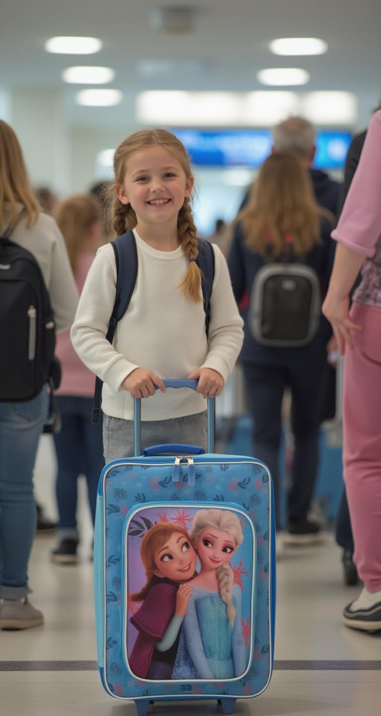 Fast Forward Equipaje para Niños de 16" Lado Suave con Ruedas M...