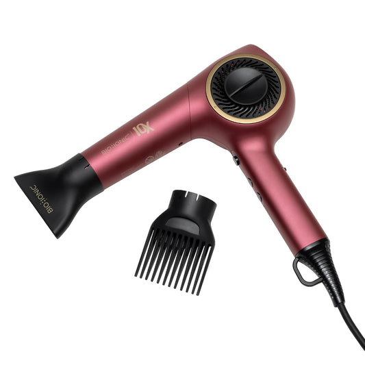 Bio Ionic Secador de pelo de velocidad ultraligera 10X, secador de...
