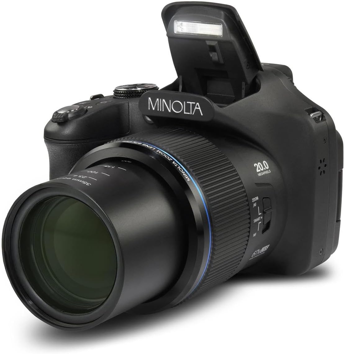 Minolta MN67Z Pro Shot Cámara de 20MP, zoom 67X, vídeo HD 1080p (ne...