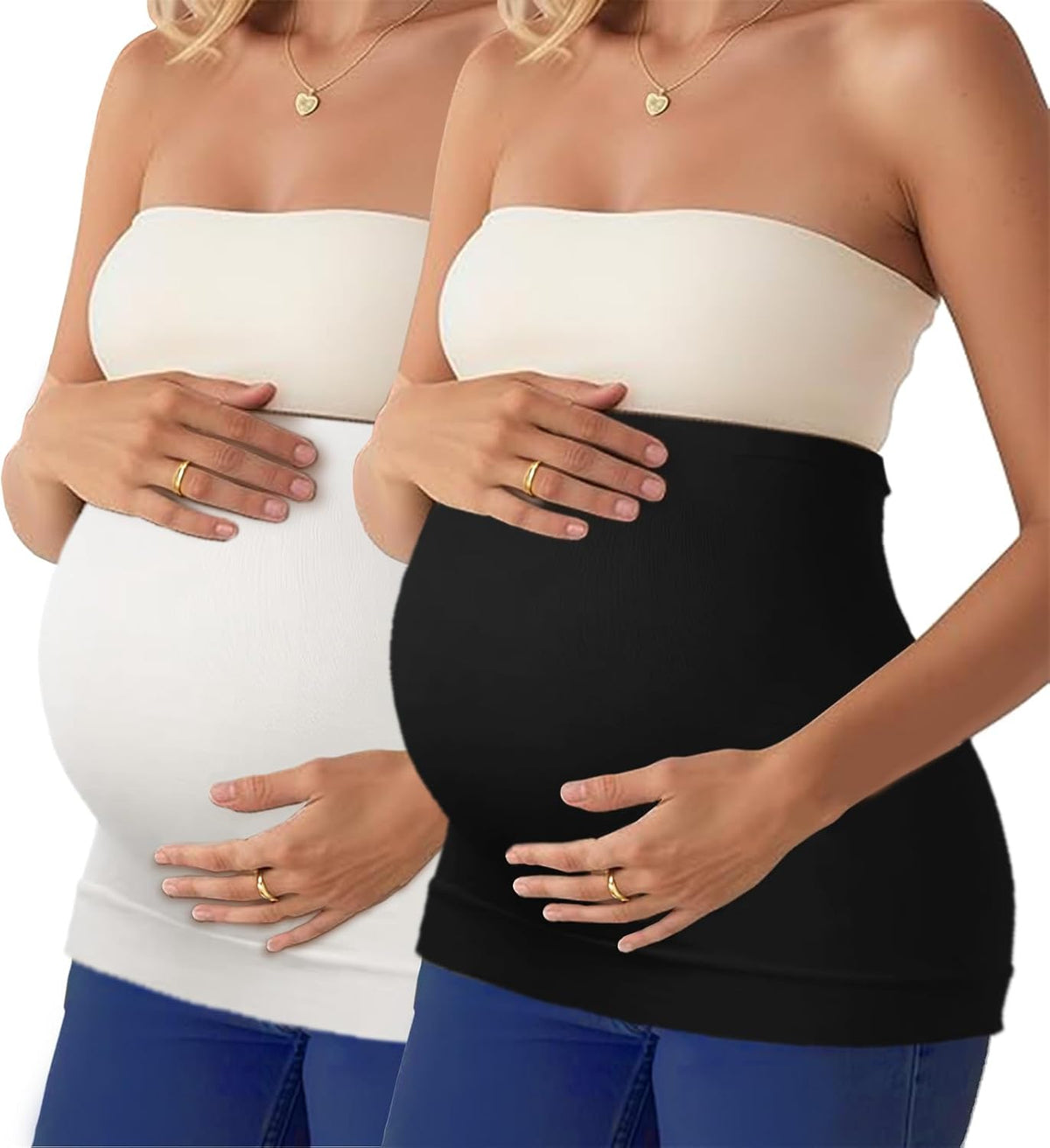 DIRAVO Banda para el vientre de maternidad para embarazo, antidesli...