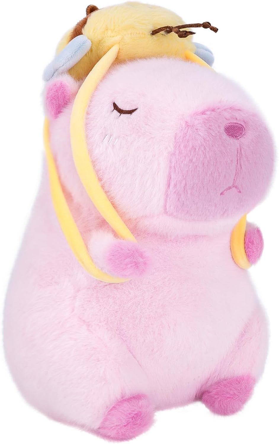 CHDBLOCK - Peluche estilo kawaii de capibara de 9 pulgadas, con moc...