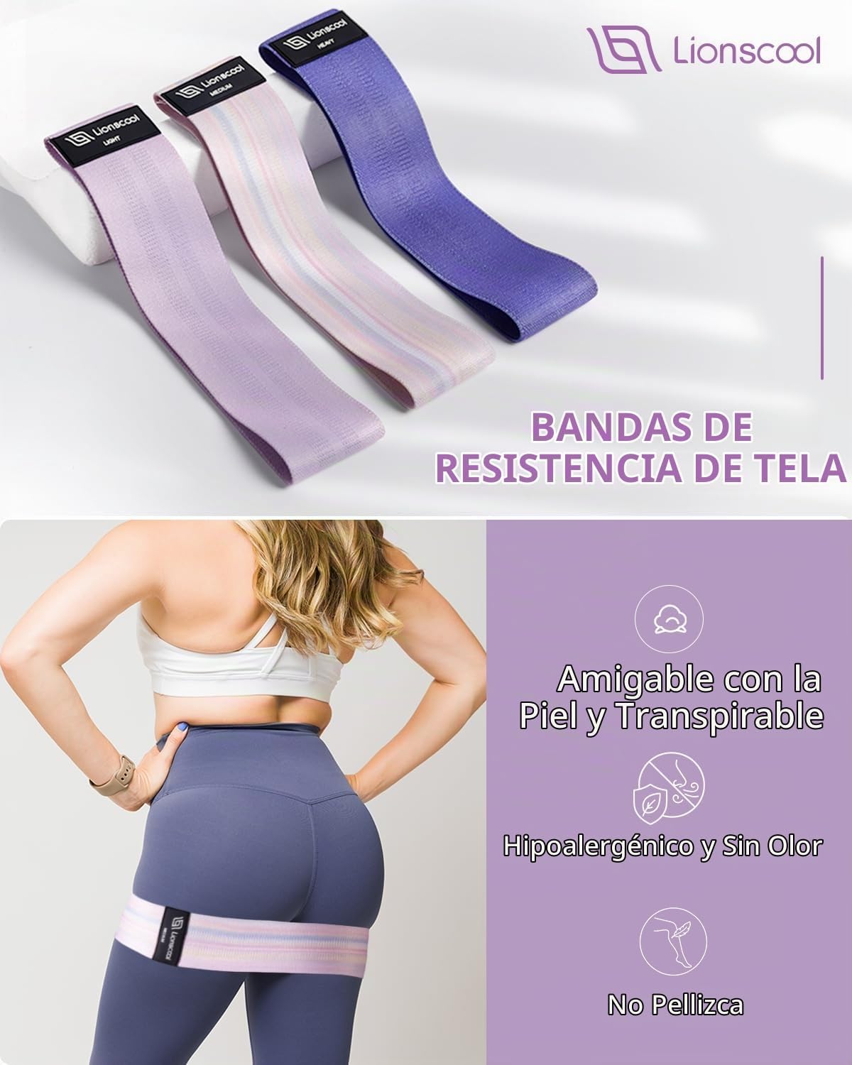 LIONSCOOL Juego de anillos de pilates círculo mágico de 14", mini p...