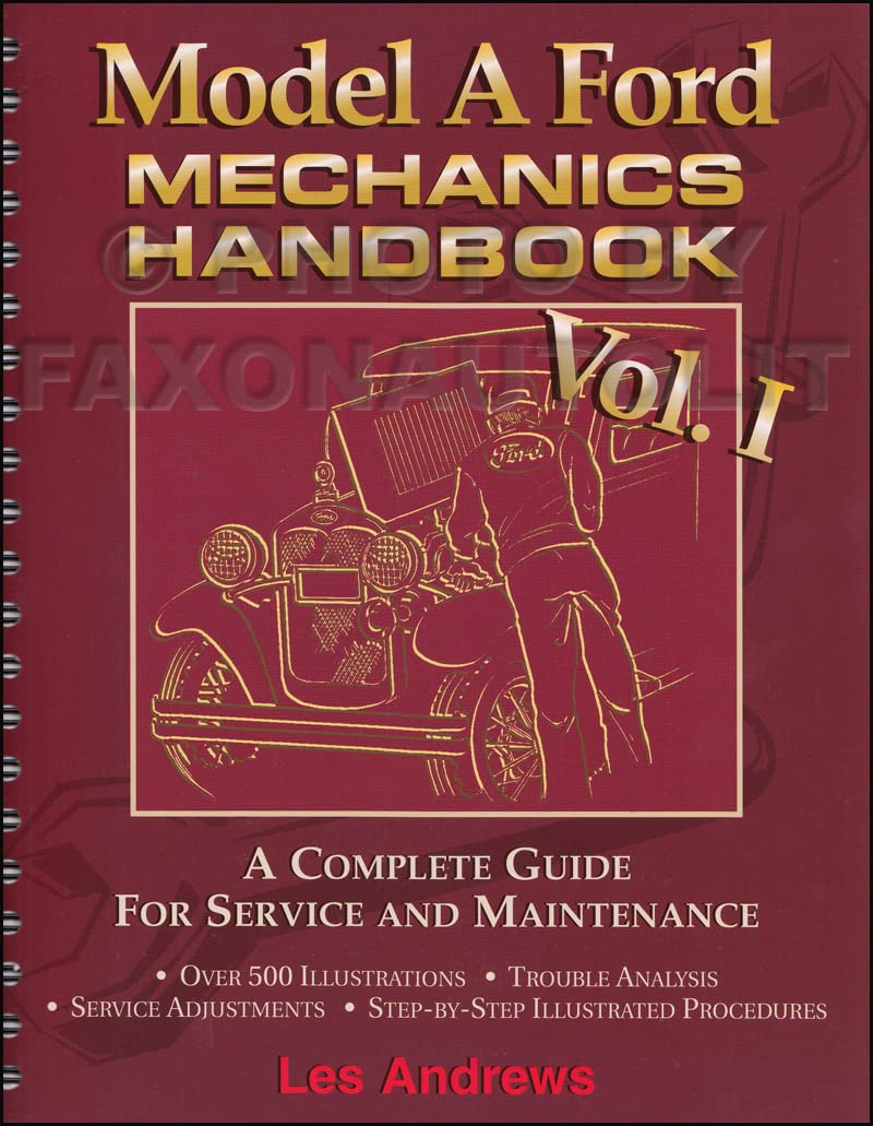 Model A Ford mechanics handbook
