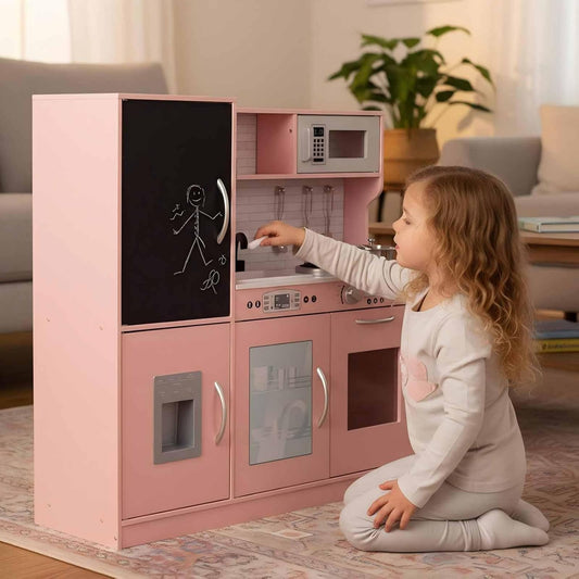 Conjunto de cocina de juego para niños de 3 a 8 años, juego de coci...