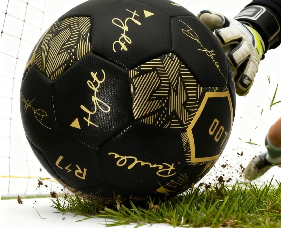 Balón de fútbol sin costuras tamaño 4\/5, termoadherido para entren...