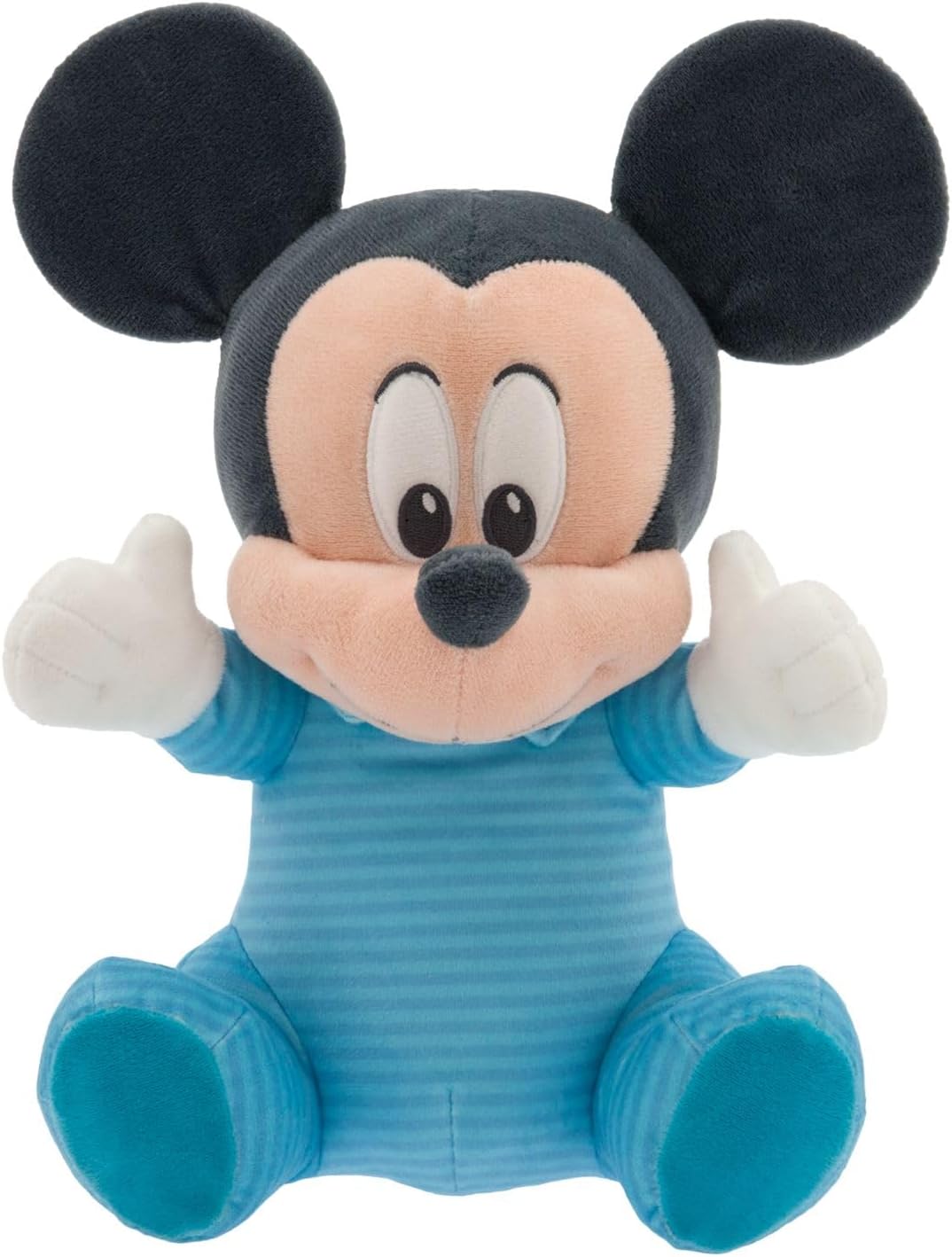 Disney Store Peluche oficial de Mickey Mouse con bolsa para manta,...