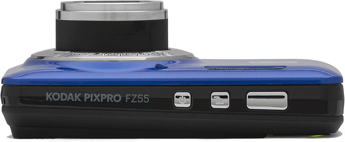 Kodak PIXPRO FZ55 - Cámara digital (azul) + tarjeta de memoria de 3...