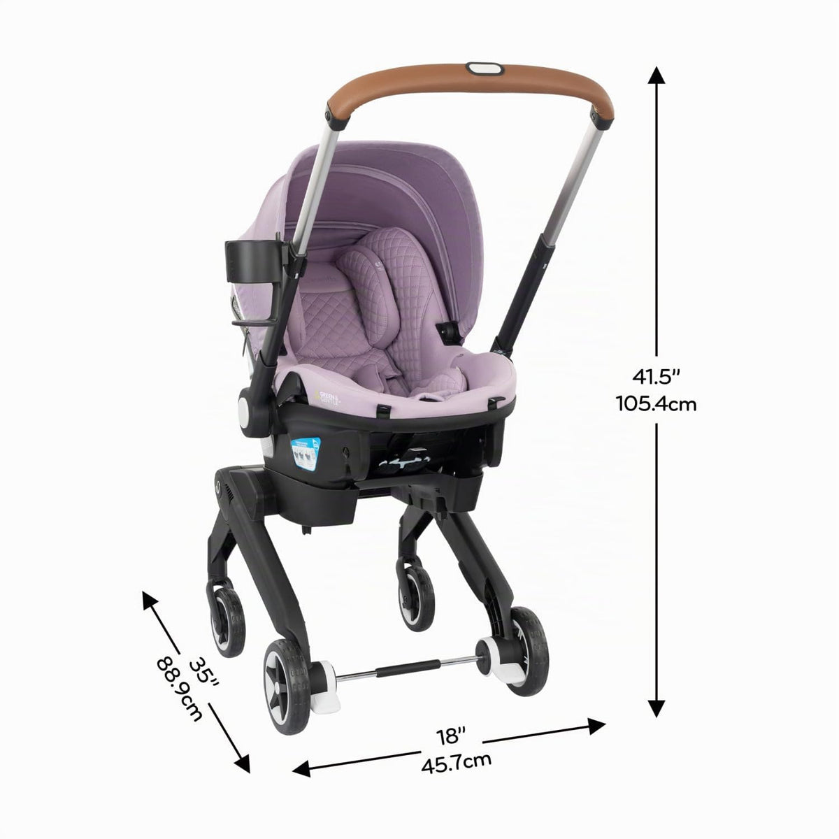 Evenflo Shyft DualRide - Cochecito de coche para bebés y prematuros...