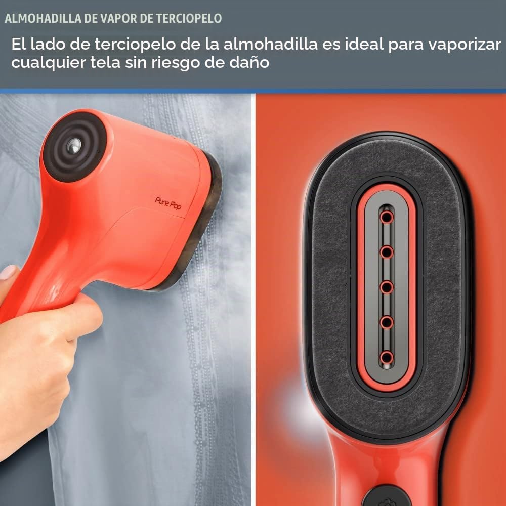 Rowenta PurePop - Vaporizador de mano para ropa de 1.5 libras, cale...